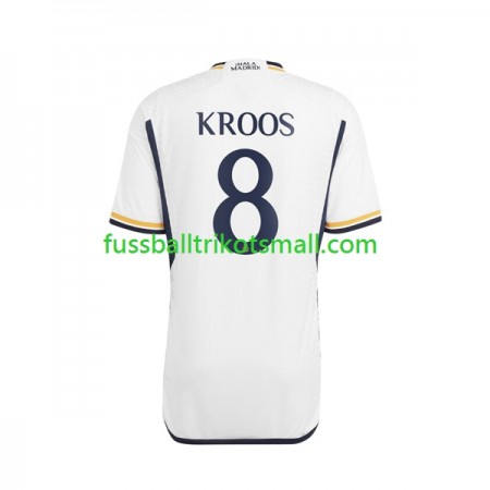Fußballtrikots Real Madrid Kroos 8 2023-2024 Kurzarm Heimtrikotsatz kaufen